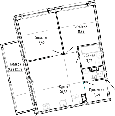 Планировка квартиры