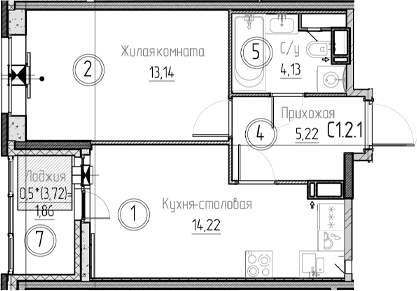 Планировка квартиры