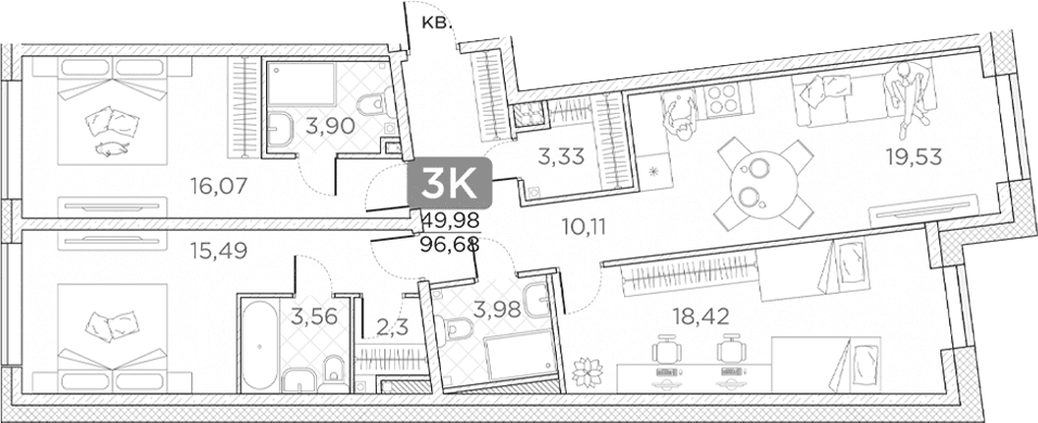 Планировка квартиры