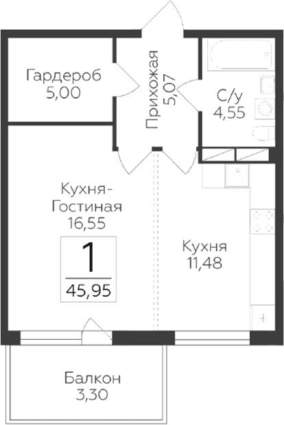 Планировка квартиры
