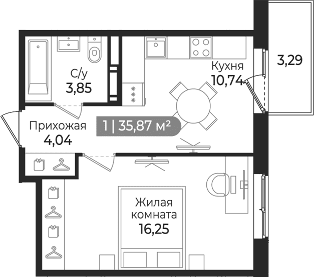 Планировка квартиры