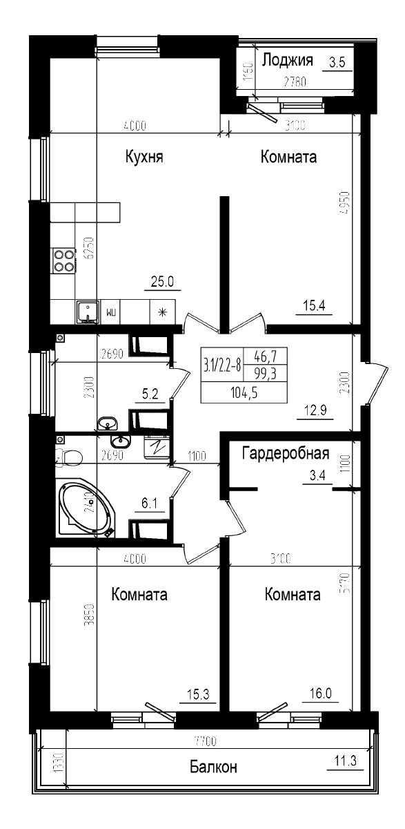 Планировка квартиры