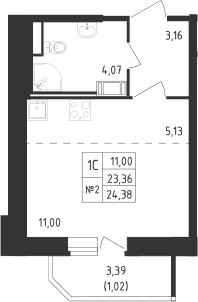 Планировка квартиры