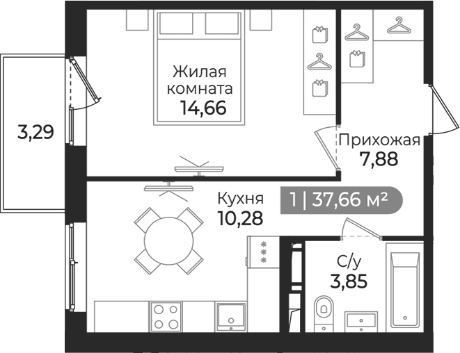 Планировка квартиры