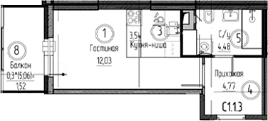Планировка квартиры