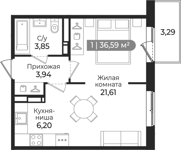 Планировка квартиры