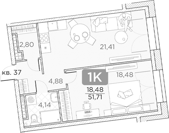 Планировка квартиры