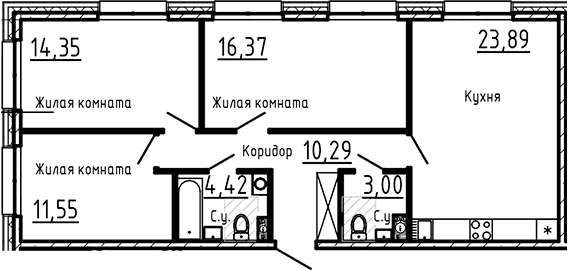 Планировка квартиры