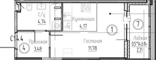 Планировка квартиры