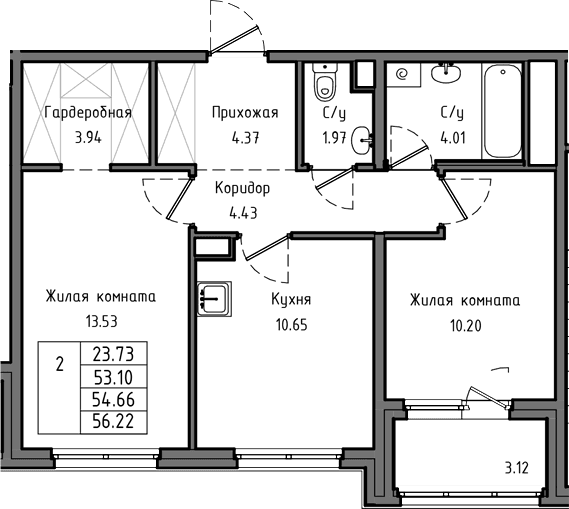 Планировка квартиры