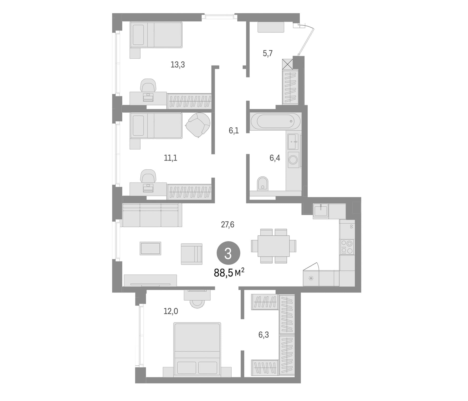 Планировка квартиры