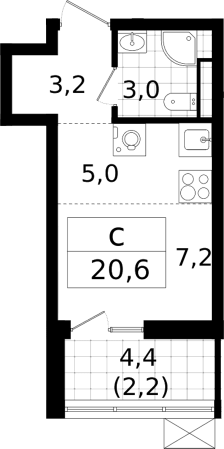 Планировка квартиры
