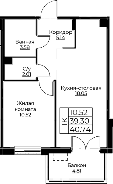 Планировка квартиры