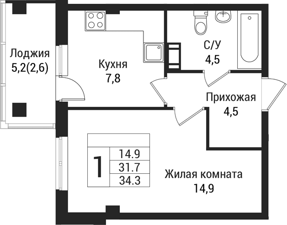 Планировка квартиры