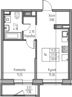 Планировка квартиры