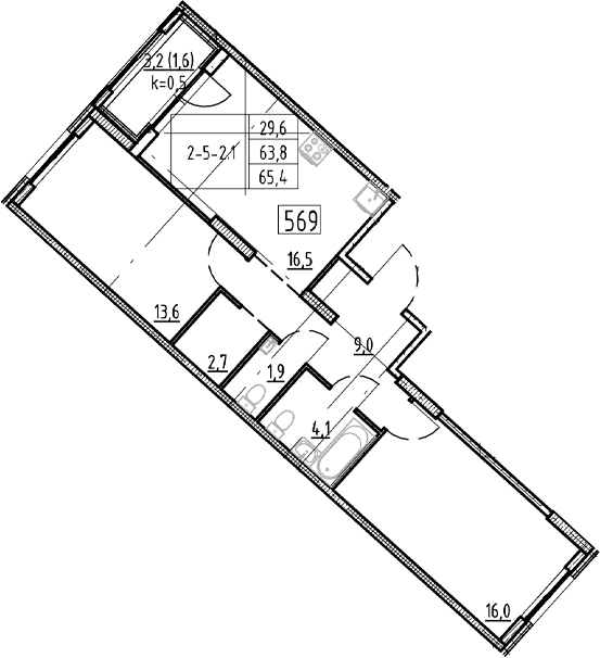Планировка квартиры