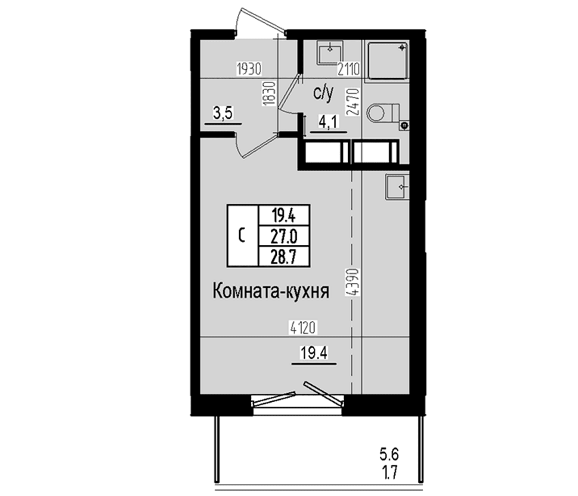 Планировка квартиры