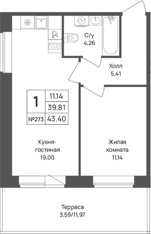 Планировка квартиры