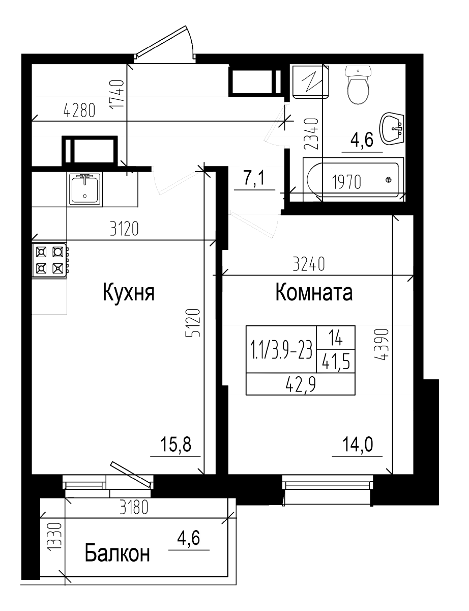 Планировка квартиры