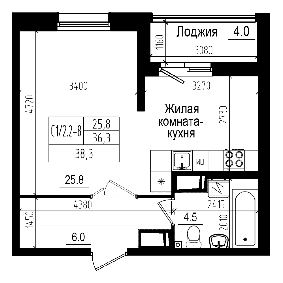 Планировка квартиры