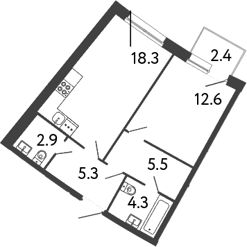Планировка квартиры