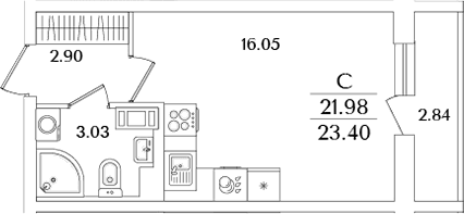 Планировка квартиры