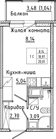 Планировка квартиры