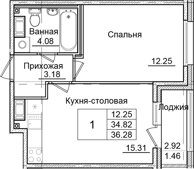 Планировка квартиры