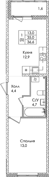 Планировка квартиры