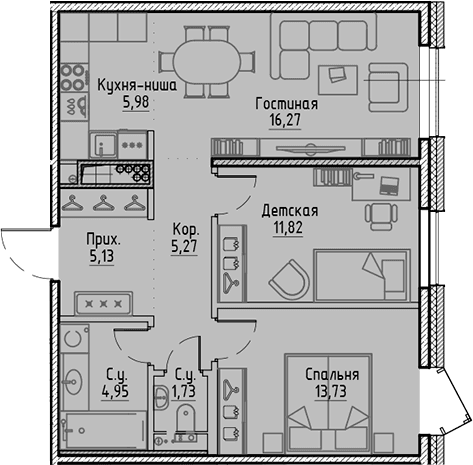 Планировка квартиры