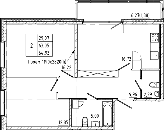 Планировка квартиры