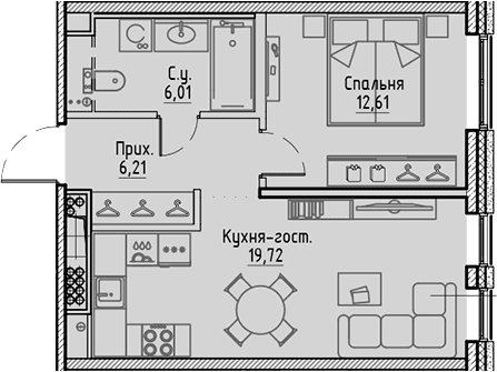 Планировка квартиры