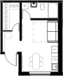 Планировка квартиры