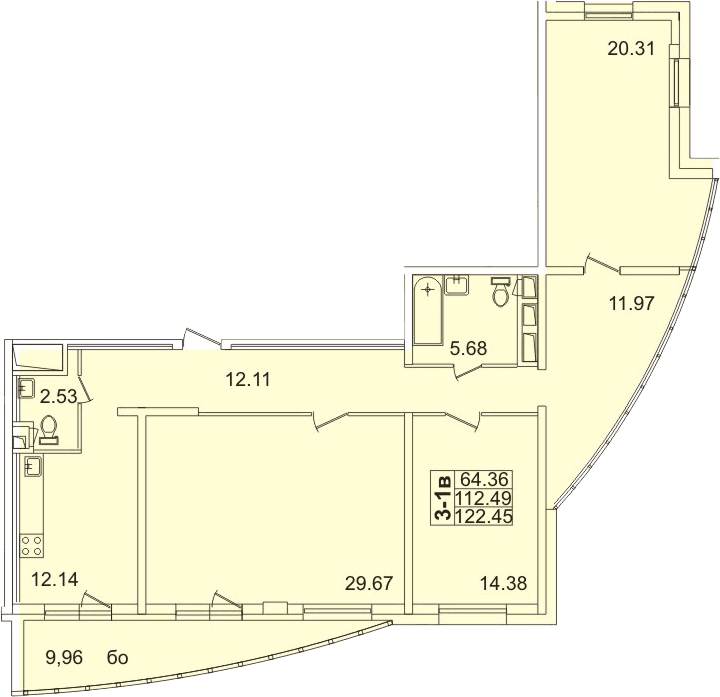 Планировка квартиры