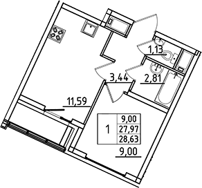 Планировка квартиры