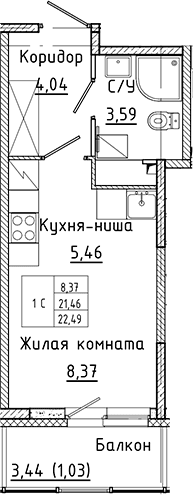 Планировка квартиры