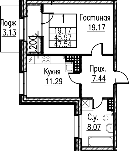 Планировка квартиры