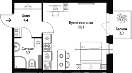 Планировка квартиры