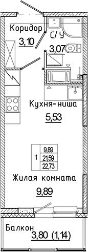 Планировка квартиры