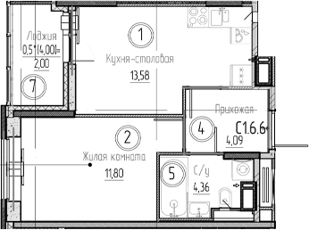 Планировка квартиры