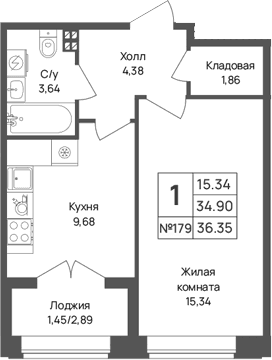 Планировка квартиры