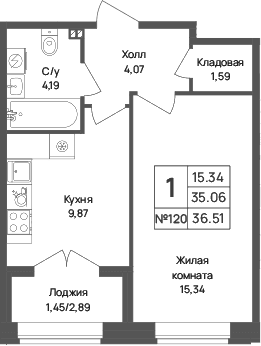 Планировка квартиры