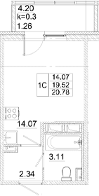Планировка квартиры