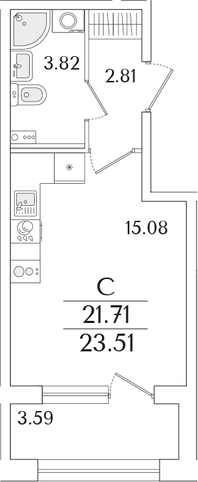 Планировка квартиры