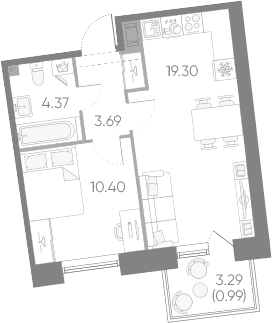 Планировка квартиры