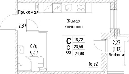 Планировка квартиры