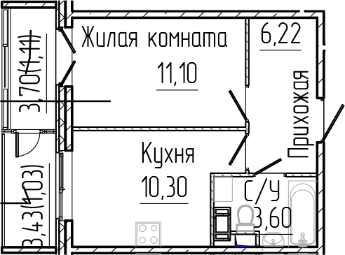Планировка квартиры