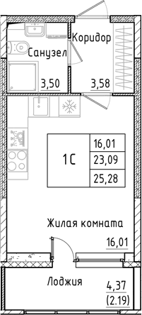 Планировка квартиры
