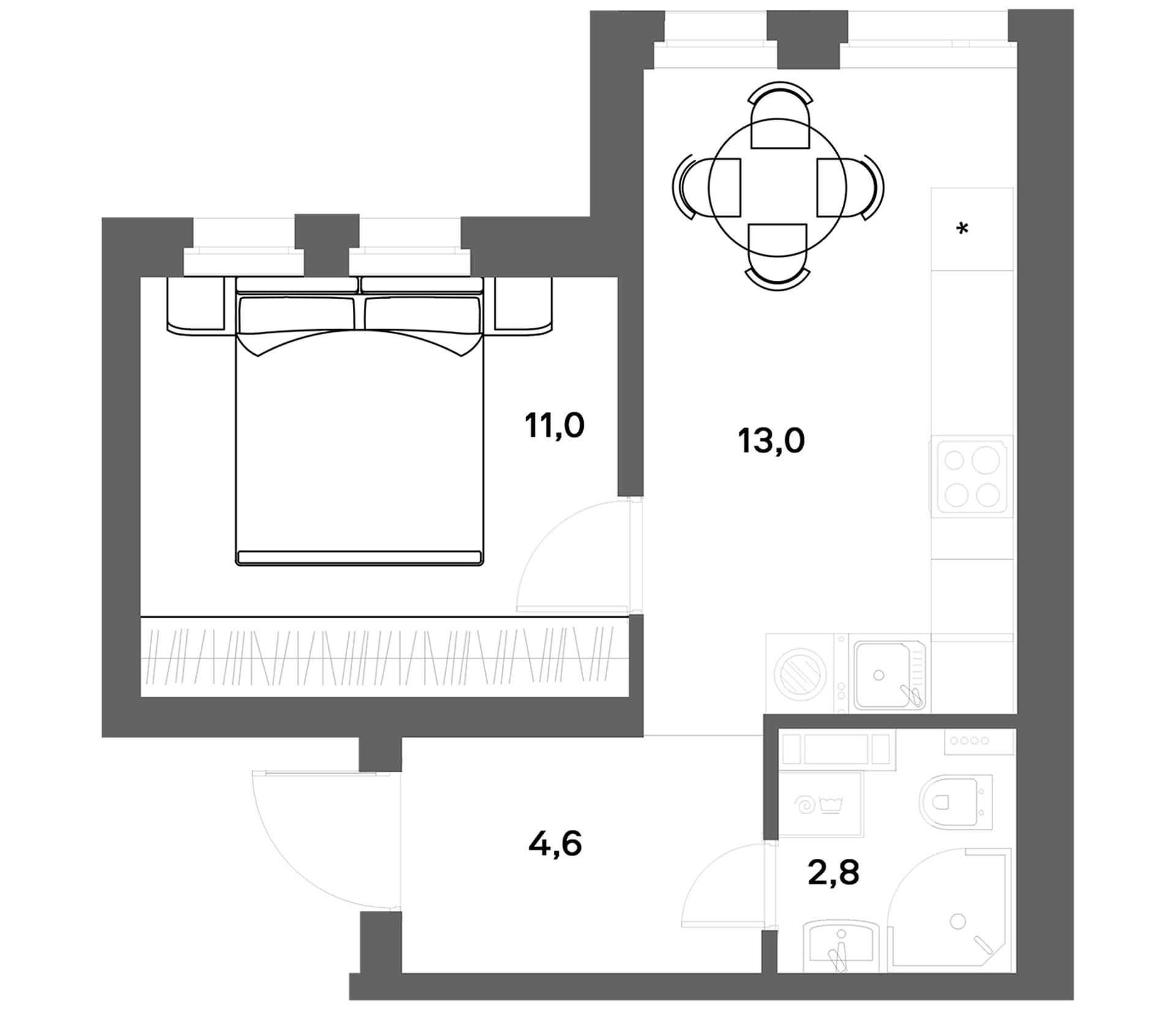 Планировка квартиры