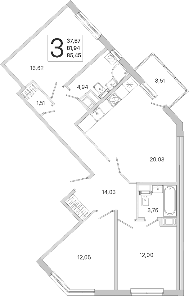 Планировка квартиры